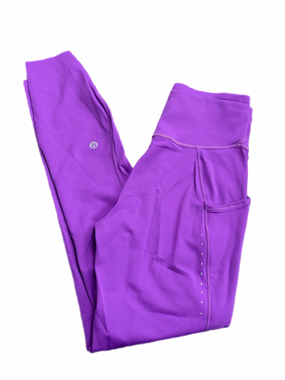 Lululemon Fast and Free High-Rise Tight 25" *Updated Pockets (Moonlit Magenta) 4